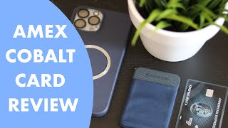 American Express Cobalt Card Review  Best Beginner Travel Credit Card In Canada [upl. by Dachy641]