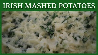 Colcannon Mash Recipe  Traditional Irish Mashed Potatoes [upl. by Onitram987]