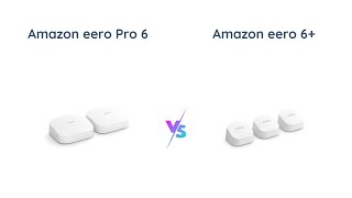 eero Pro 6 vs eero 6  Which WiFi Mesh System is Better [upl. by Nolahc]