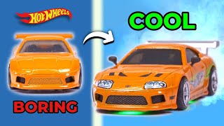 5 MODS you NEED to try out on your Hot Wheels Car [upl. by Ahsinek548]