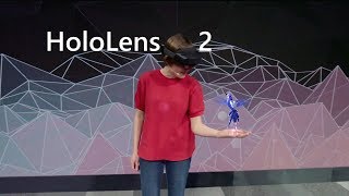 HoloLens 2 Demostración desde el Mobile World Congress MWC 2019 [upl. by Emmey988]