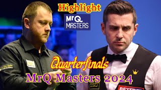 Mark Selby vs Mark Allen QF Highlight MrQ Masters 2024 Snooker [upl. by Leckie314]