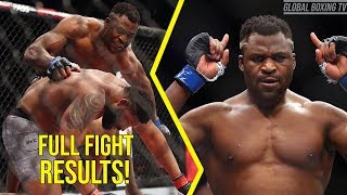 Curtis Blaydes Vs Francis Ngannou UFC FN 140 Full Fight Results [upl. by Zima]