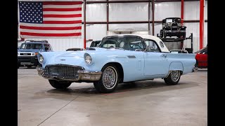 1957 Ford Thunderbird Convertible For Sale  Walk Around [upl. by Niven584]