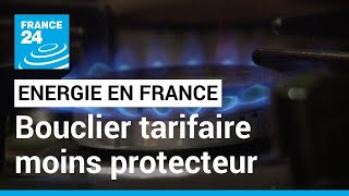 Crise énergétique en France  un bouclier tarifaire maintenu mais moins protecteur • FRANCE 24 [upl. by Joline331]