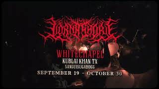 Lorna Shore  Whitechapel  Kublai Khan TX  Sanguisugabogg TOUR ANNOUNCEMENT [upl. by Renard391]