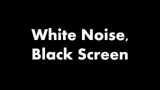 🔴 White Noise Black Screen ⚪⬛ • Live 247 • No midroll ads [upl. by Marva816]