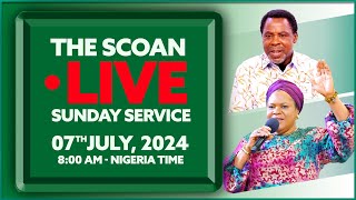 THE SCOAN SUNDAY SERVICE BROADCAST  07th JULY 2024 [upl. by Nosnehpets212]