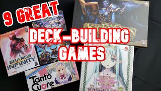 9 Great DeckBuilding Games  Board Games [upl. by Millur]