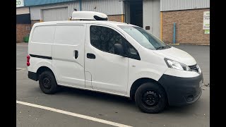 2014 Nissan NV200 Acenta DCI 1461cc refrigerated diesel van [upl. by Edelman]