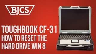 How to Reset the Hard Drive in the Panasonic Toughbook CF31 [upl. by Highams]