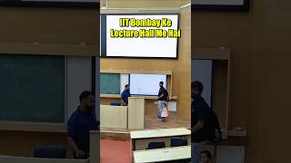 IIT Bombay Lecture Hall 🗿🔥 ft Prateek Sir  IIT Motivation shorts esaral iit jee viral [upl. by Sparkie]