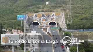 Tunel de la Loma Larga monterrey 4k dronefootage [upl. by Lytle]