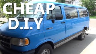 DIY Cheap Van Paint Job [upl. by Bevash]