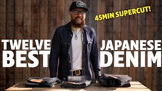 Top 12 Japanese Denim Brands  45 MINUTE SUPERCUT [upl. by Nacnud]