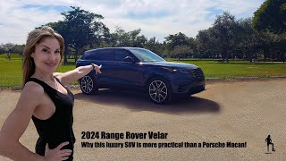 2024 Range Rover Velar Redefining Practical Luxury Over Porsche Macan [upl. by Nodnar]