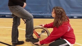 Intro To Unicycle  Feat Champion Unicyclist Connie Cotter [upl. by Ellehciram]