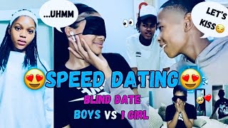 BLIND DATE SPEED DATING😍3V1 GONE RIGHT🤭💍  SOUTH AFRICAN EDITION🇿🇦  The Headquarterz​⁠ viral [upl. by Blinni]