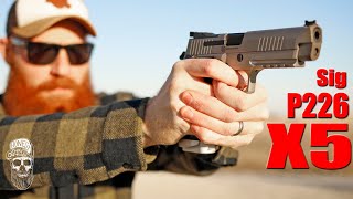 Sig Sauer P226 MK25 US Navy Seals 9mm Pistol Overview Texas Gun Blog [upl. by Ennahtebazile]