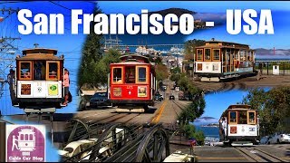 THE CABLE CAR SYSTEM OF SAN FRANCISCO 2016 [upl. by Minsk]