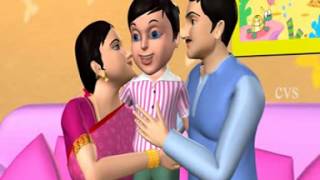 Poddunne manamu levali 3D Animatiojn Telugu rhyme with lyrics for children [upl. by Bil]