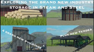 Checking out the New industry buildings in Steam and Steel [upl. by Nanreit]