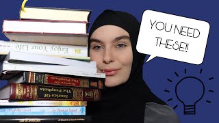 THE BEST ISLAMIC BOOKS  BOOK RECOMMENDATIONS  Samantha J Boyle [upl. by Terza863]