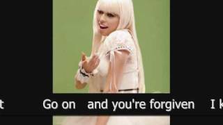 Kerli  Walking On Air karaoke with lyrics [upl. by Ainessej]