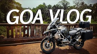 GOA VLOG 🤩  last day in GOA  BMW 1250 GSA 🔥 [upl. by Ioves]