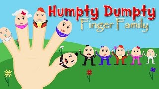 Hampty dampty Finger Family  Happy Kids Song [upl. by Anirdnajela334]