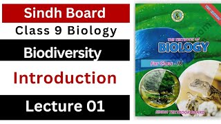 biodiversity  introduction to biodiversity  class 09 biology Sindh board new book [upl. by Amaso]