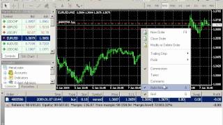 Setting Trailing Stop Stop Loss and Take Profit on the MT4 platform [upl. by Rie]