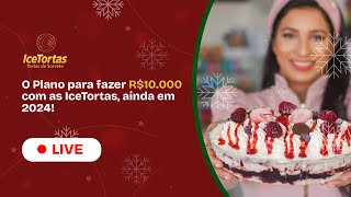 AULA AO VIVO  COMO VOCÊ PODE FATURAR 10 MIL REAIS COM AS ICETORTAS AGORA EM DEZEMBRO [upl. by Phillida437]