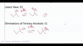 Eliminations of Alcohols in Sulfuric Acid [upl. by Ttenna]