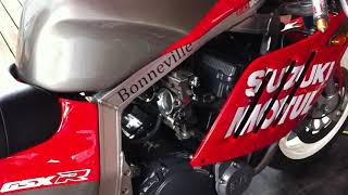 SUZUKI Gsxr1100 YOSHIMURA Bonneville 仕様 [upl. by Ray]