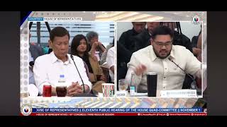 Rep Francisco Paolo P Ortega  Short Interject After Rep John Pimentel QuadCommittee Hearing [upl. by Ecirtahs230]