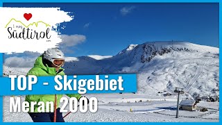 TOP Skitag im Skigebiet Meran 2000  Südtirols beliebtes Skigebiet ❄️ [upl. by Adnat]