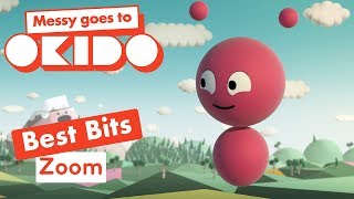 ZOOMS TRANSFORMATION BEST BITS 🤩 Compilation 🎥 Messy Goes To OKIDO  Cartoons For Kids [upl. by Avonasac]