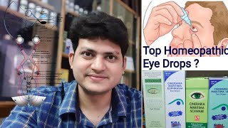 Top Homeopathic Eye Drops  Vision Care  Eye Care [upl. by Rambow]