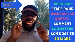 SOUMETTRE SON DOSSIER DIMMIGRATION PARTIE I [upl. by Arodnahs]