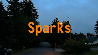 Sparks  pastpunk Official Lyric Video [upl. by Tonye866]