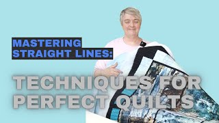 Mastering Straight Lines Long Arm Quilting Techniques for Perfect Quilts [upl. by Lyall]