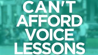 quotCant Afford Voice Lessonsquot  Quick Singing Tips Ep 23 [upl. by Salas397]