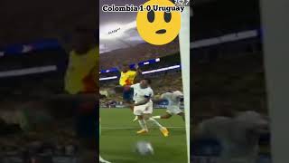 JLarma score amp Colombia forward one step to Copa America FinalColombia vs Uruguay 10 highlights [upl. by Pavia]