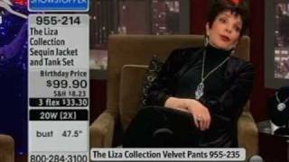 Liza Minnelli on HSN [upl. by Yekram]