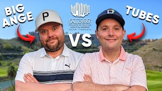 One Of Us Loses it… BADLY  🤦🏼‍♂️😂  Tubes v Ange  Salobre Golf 🏌️‍♂️💥 [upl. by Sisto]