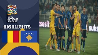 Romania vs Kosovo Highlights  Nations League 2024 [upl. by Lachish]