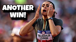 Sydney McLaughlin Levrone Wins 400m at Brussels Diamond League 2024 [upl. by Soll]