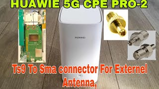 Huawie Cpe Pro2 Antenna Connector Installation [upl. by Onairelav]