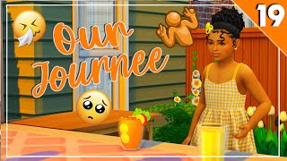 THREE KIDS⭐OUR JOURNEE 💛19 FAMILY OF 5⭐THE SIMS 4 [upl. by Rekrap]